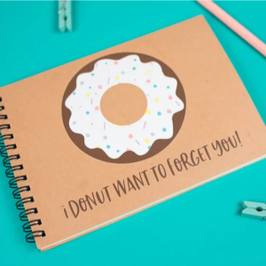 Donut School Autograph Book by Hey Let's Make Stuff