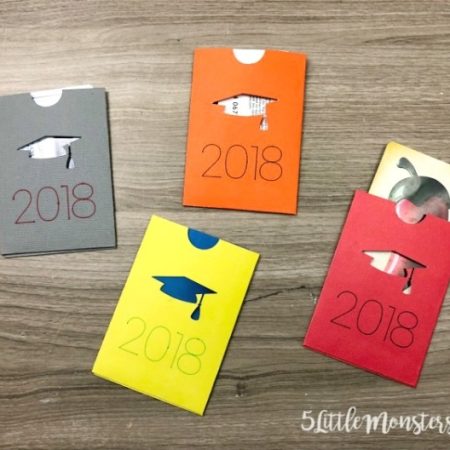 Grad Gift Card Holders by 5 Little Monsters
