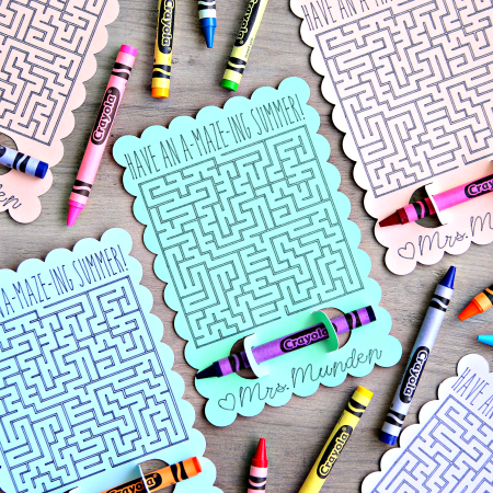 Have an A-Maze-ing Summer Maze Cards