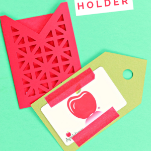 Teacher Appreciation Gift Card Holder by Mad in Crafts