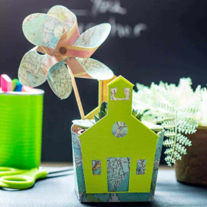 Teacher Appreciation Gift Ideas Mini Gift Box and Pinwheel by The How To Home