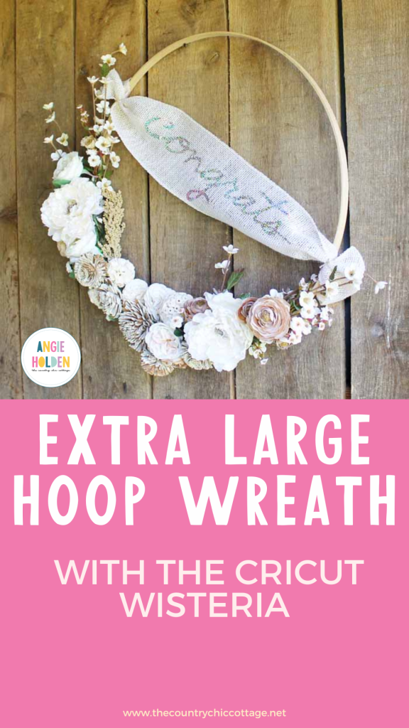 extra large hoop wreath