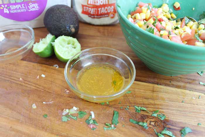 dressing for sweet corn salsa