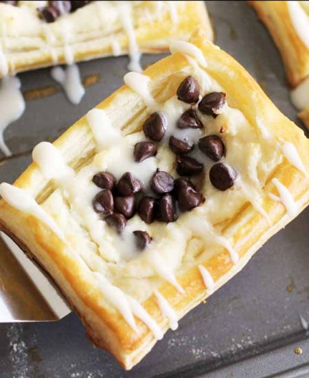 chocolate chip cream cheese danish recipe