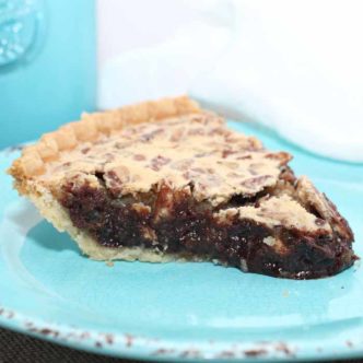 Dive into this chocolate chip pecan pie! A delectable dessert recipe!