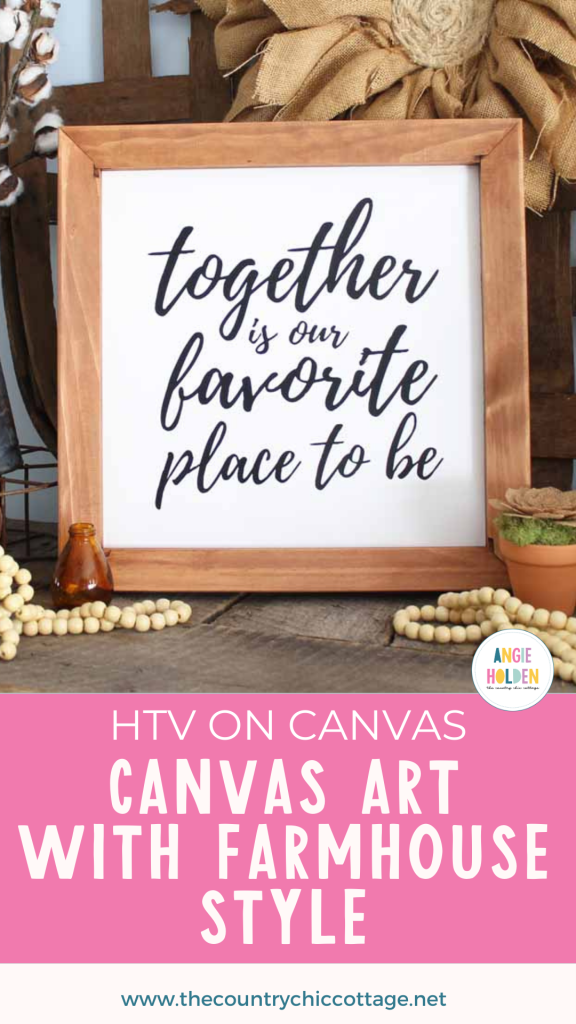 DIY canvas art