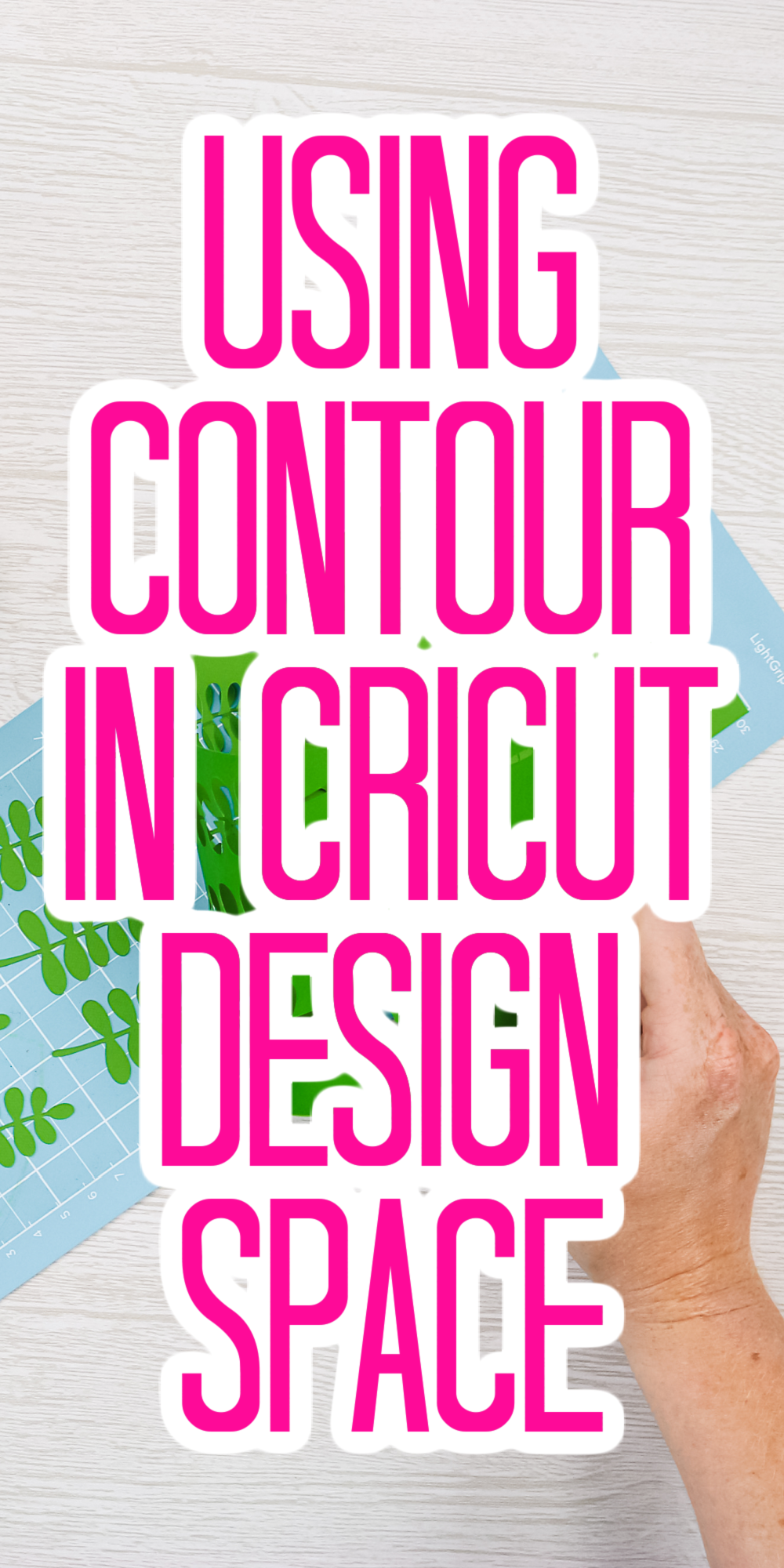 How to Contour in Cricut Design Space - Angie Holden The Country Chic  Cottage