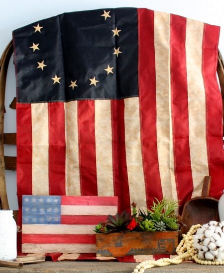 patriotic mantel decorations