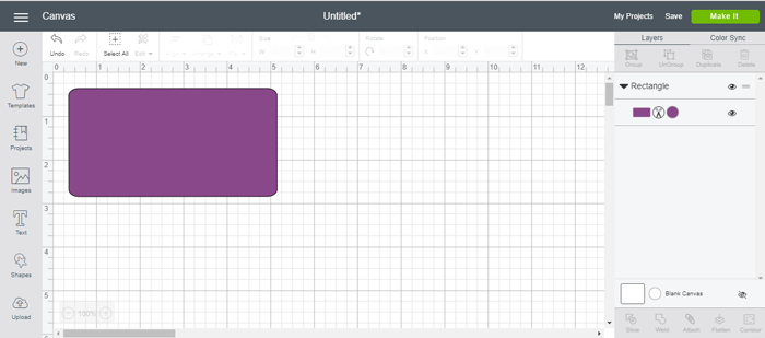 designing a puzzle in cricut design space