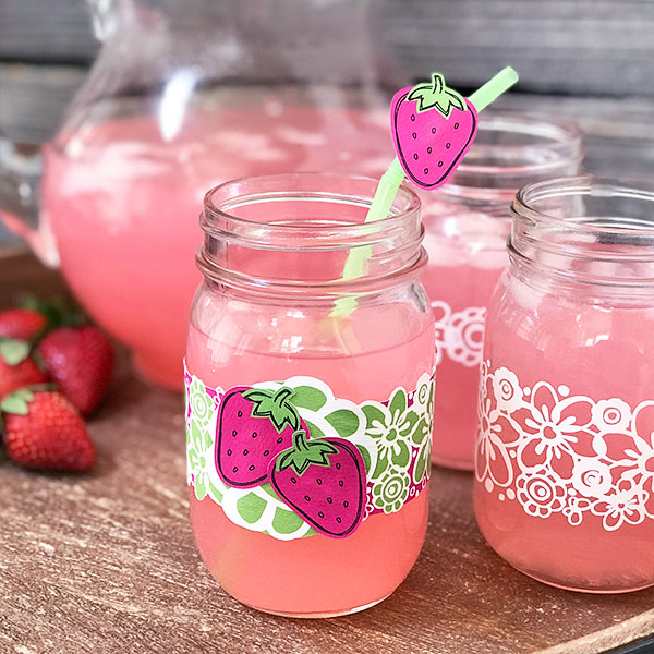 How To Make DIY Strawberry Party Decorations With Cricut