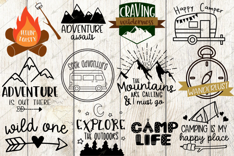 DIY Camp Shirt Designs (Camp SVG Files) - Angie Holden The Country Chic ...