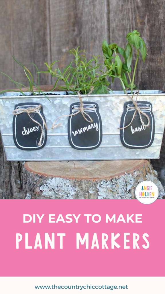 DIY easy to make plant markers