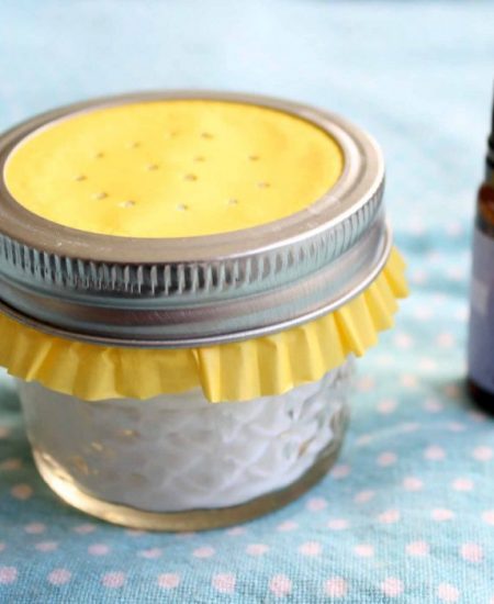 Make this essential oil air freshener in a jar for your home in minutes! A quick and natural way to add scent to any room!
