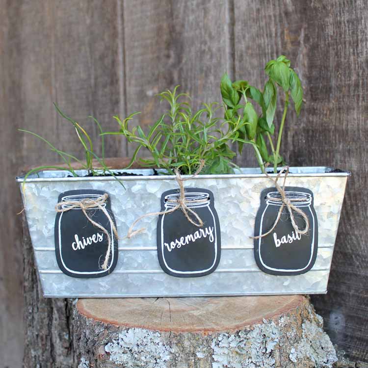 diy garden markers with a cricut machine