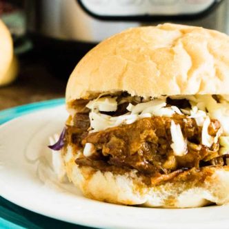 Make instant pot pulled pork for supper tonight! A great way to cook up a meal in no time at all!