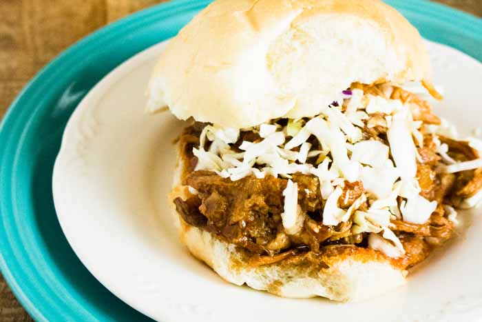 pulled pork made in the instant pot