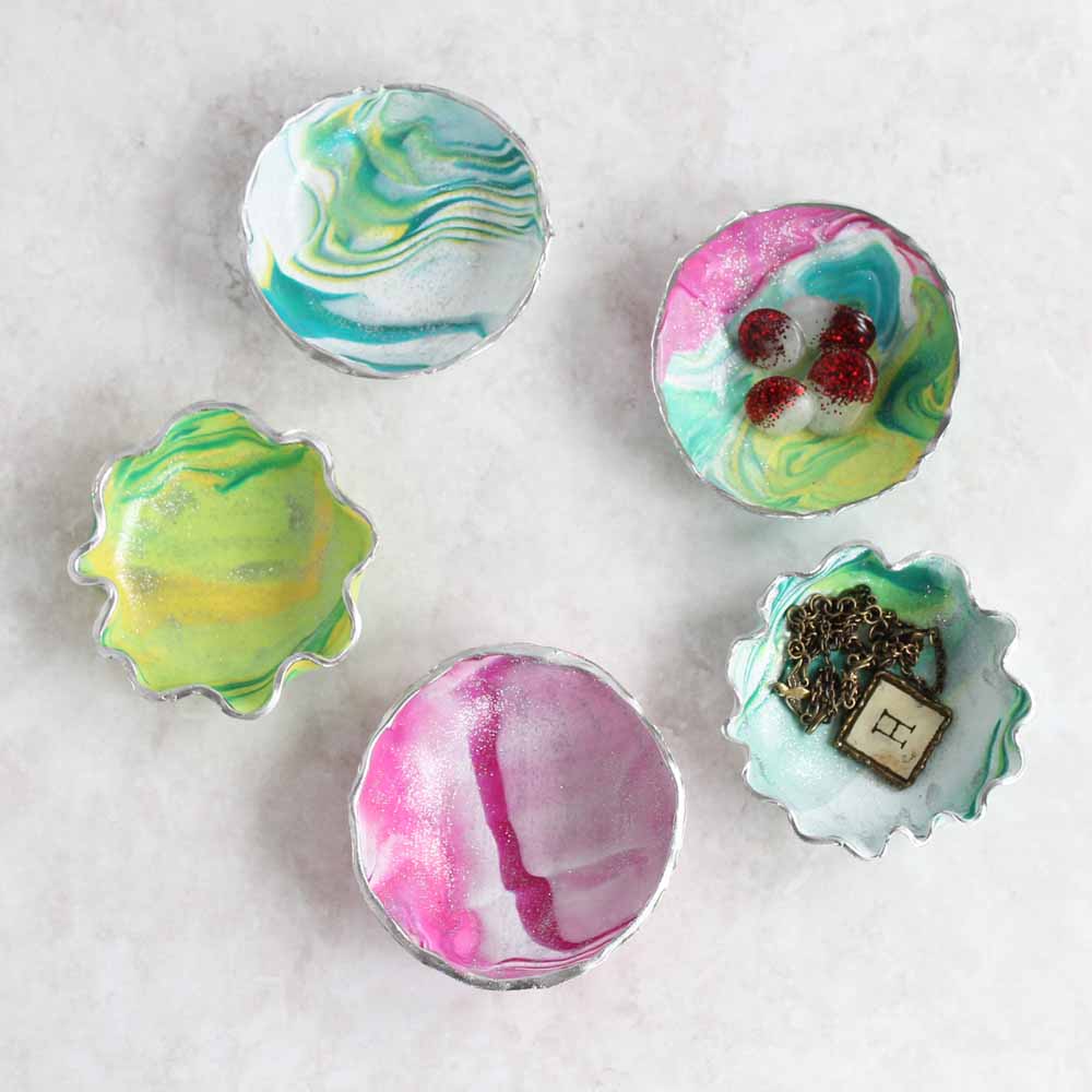 DIY Clay Trinket Dishes with Oven Bake Clay