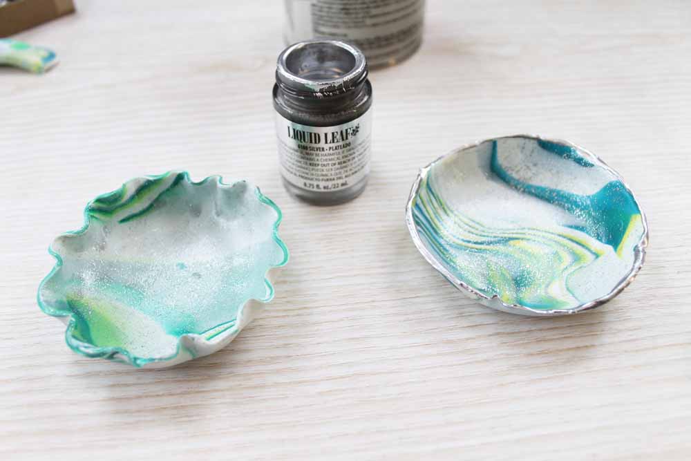 These mini clay trinket dishes are perfect gifts.
