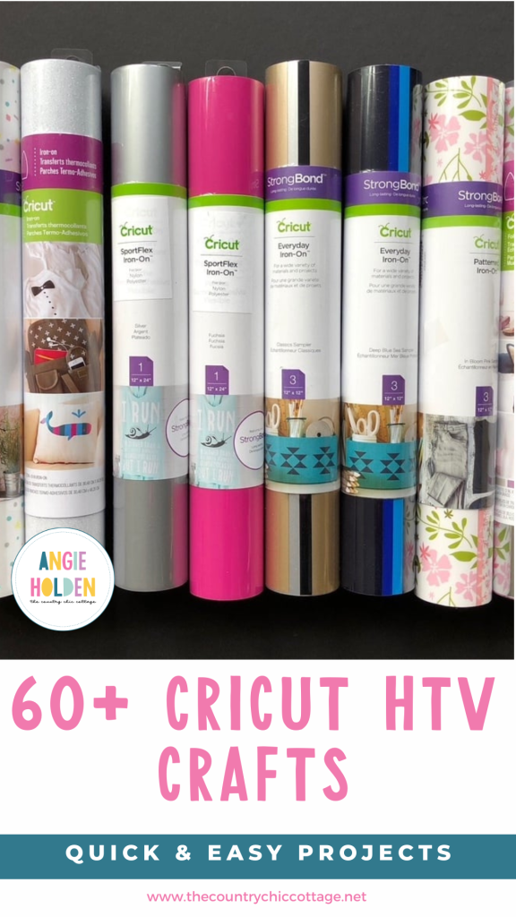 60+ cricut htv crafts