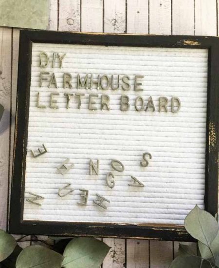 farmhouse letter board