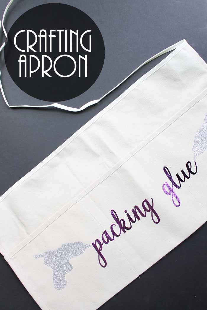 diy apron for crafting