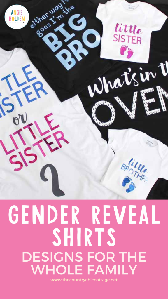 gender reveal shirts