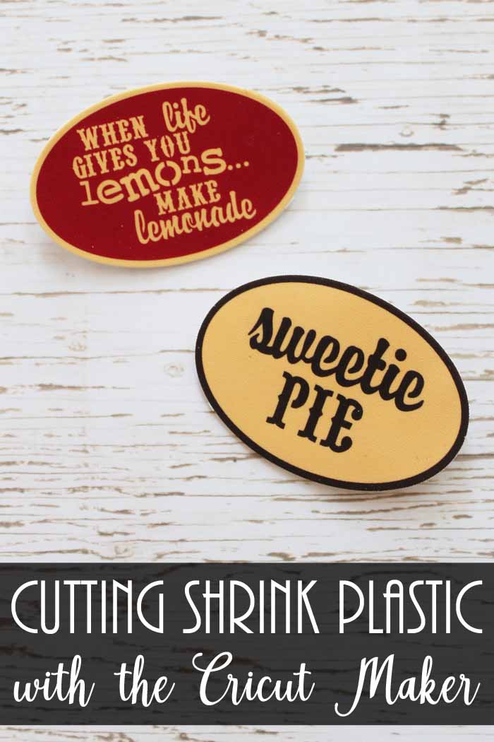 how to cut shrink plastic with the cricut maker