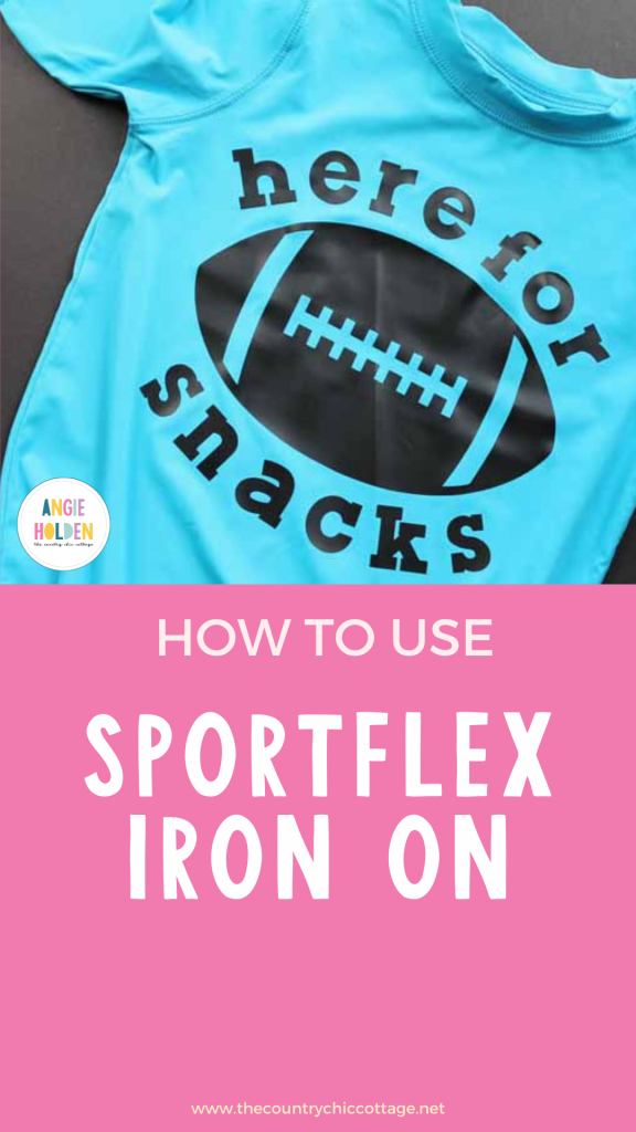 how to use sportflex iron on