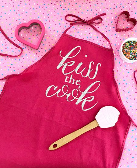 kiss the cook apron