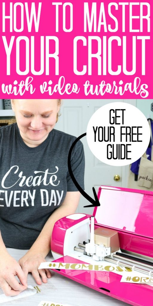 Learn how to use your Cricut Machine with these video tutorials! From the Cricut Maker to the Explore, you will learn how to design your projects in Cricut Design Space and more!