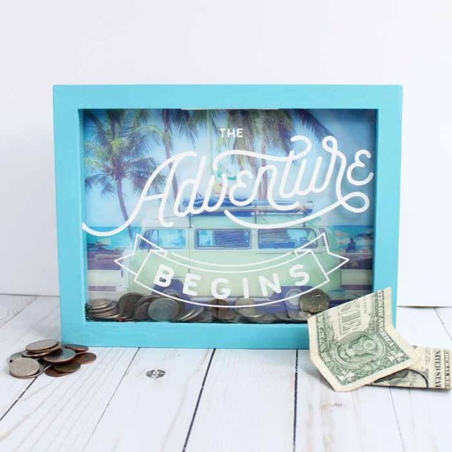 Travel Fund Money Box Make Your Own in Minutes! The Country Chic
