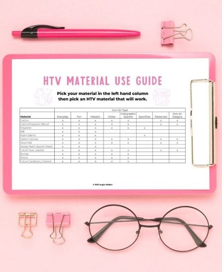 htv material use guide