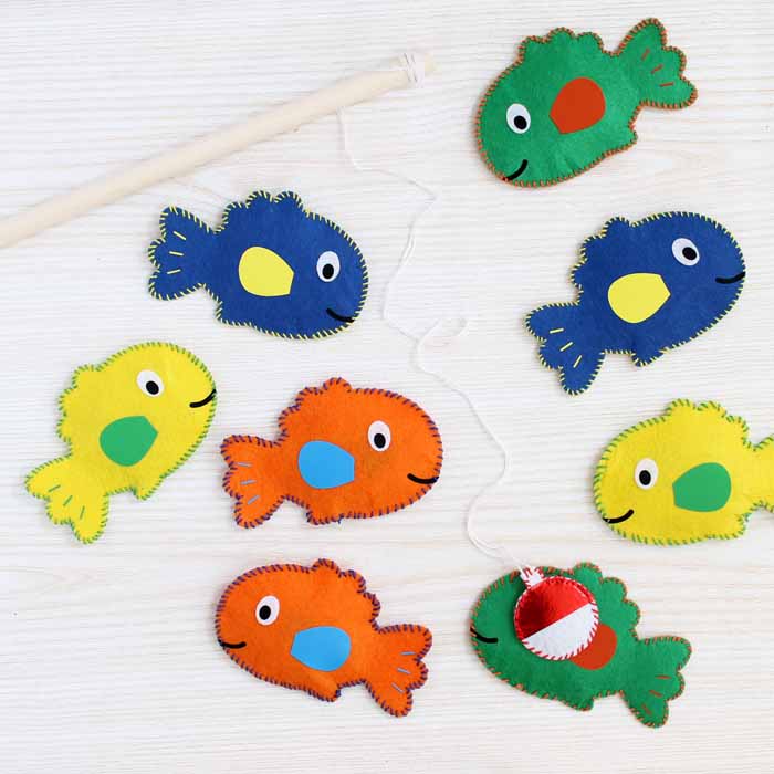 how to make a DIY fishing game