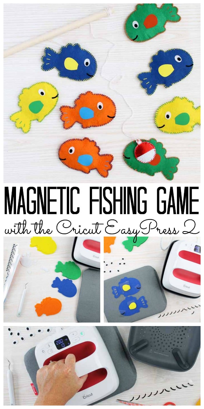how to make a magnetic fishing game with a cricut