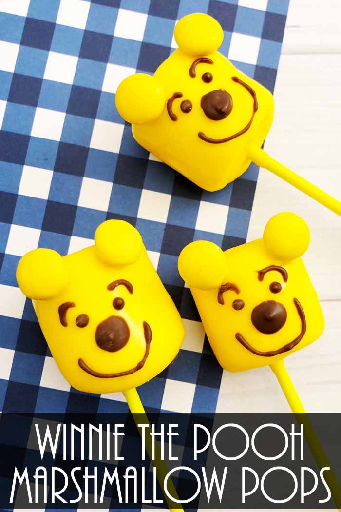 winnie the pooh marshmallow pops