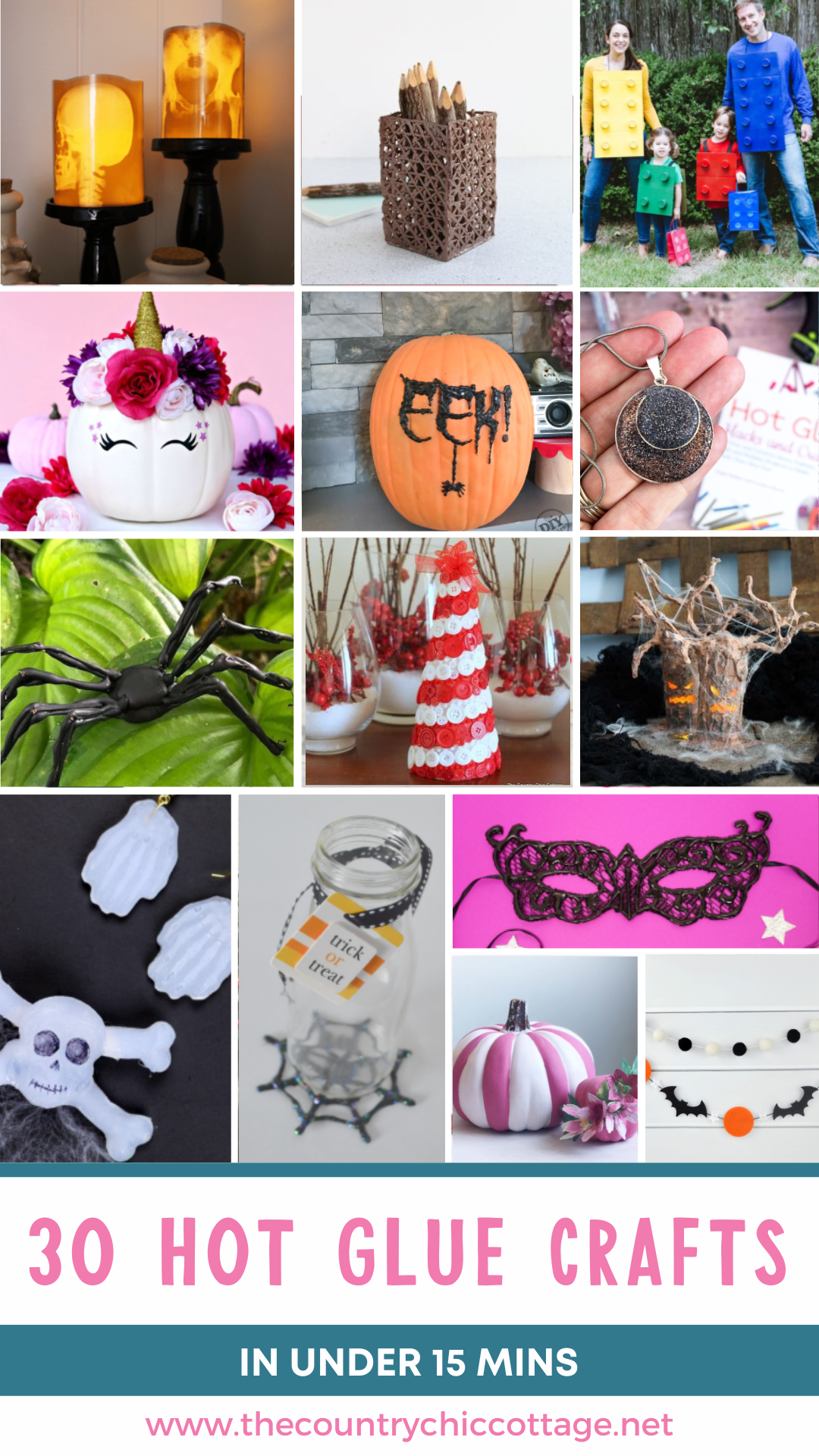 30 hot glue crafts