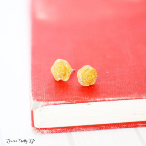 Hot Glue Cabochons by Laura's Crafty Life