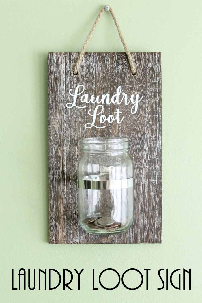 change jar for the laundry room