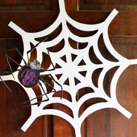 how to make a diy halloween wreath