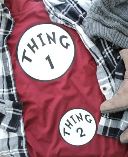 thing 1 and 2 halloween shirt