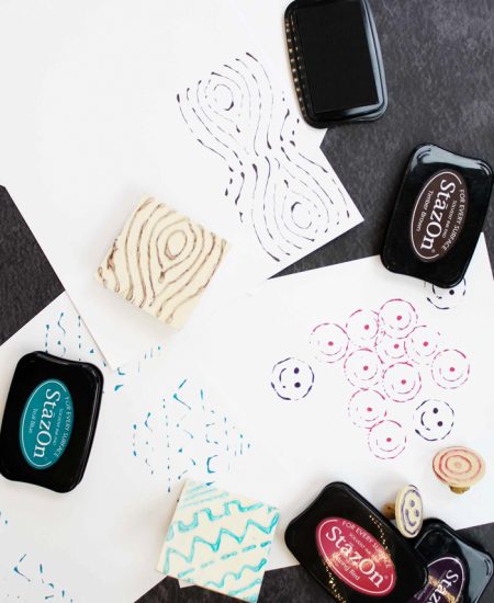 designs for hot glue stamps