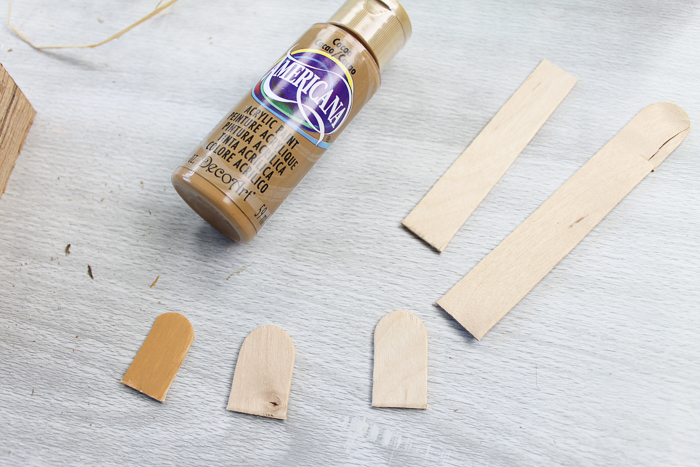 painting craft sticks with craft paint