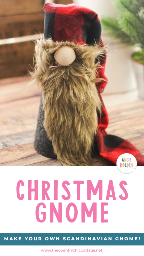 Christmas Gnome Make Your Own Scandinavian Gnome - The Country Chic Cottage