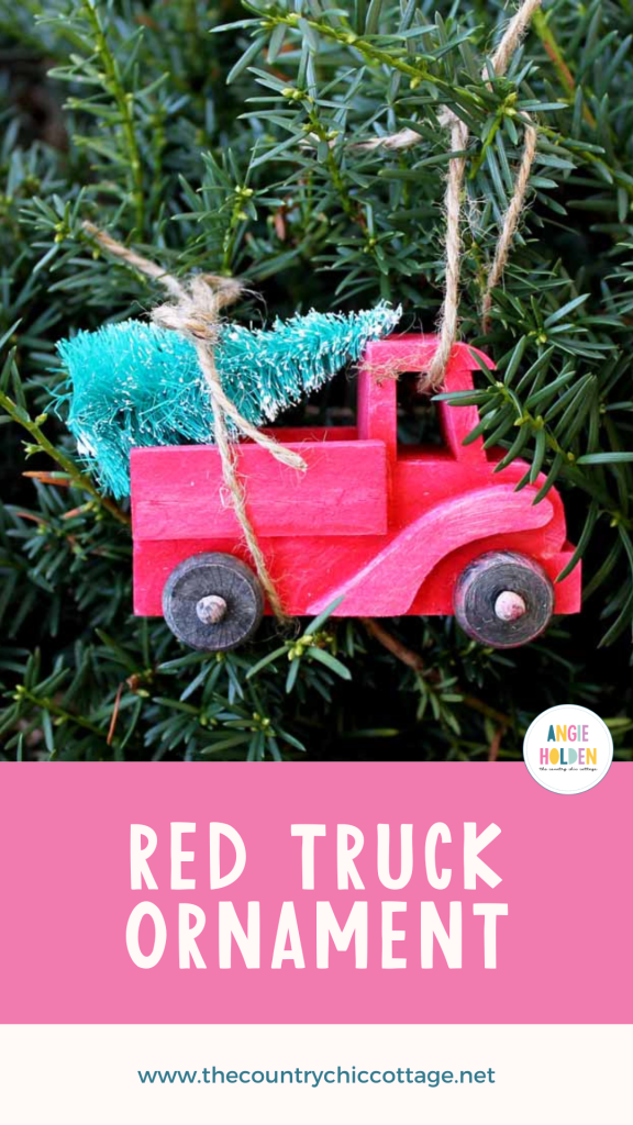 Red Truck Ornament - The Country Chic Cottage