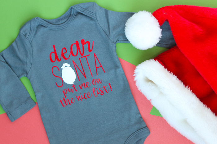 dear santa christmas onesie