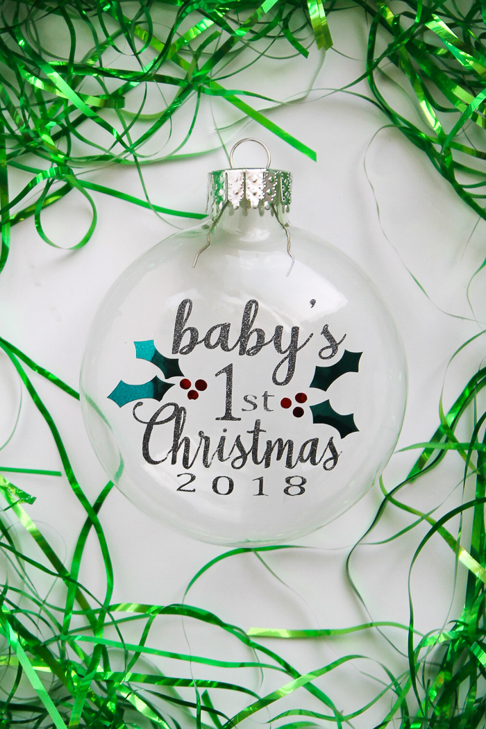 baby\'s first christmas ornament