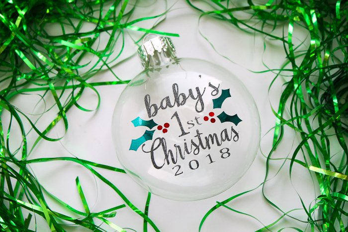 baby\'s 1st christmas ornament