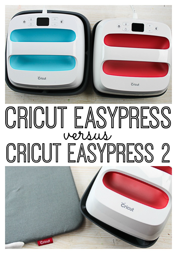 cricut easypress versus cricut easypress 2