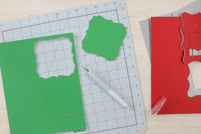 Cut mat board with your Cricut Maker.