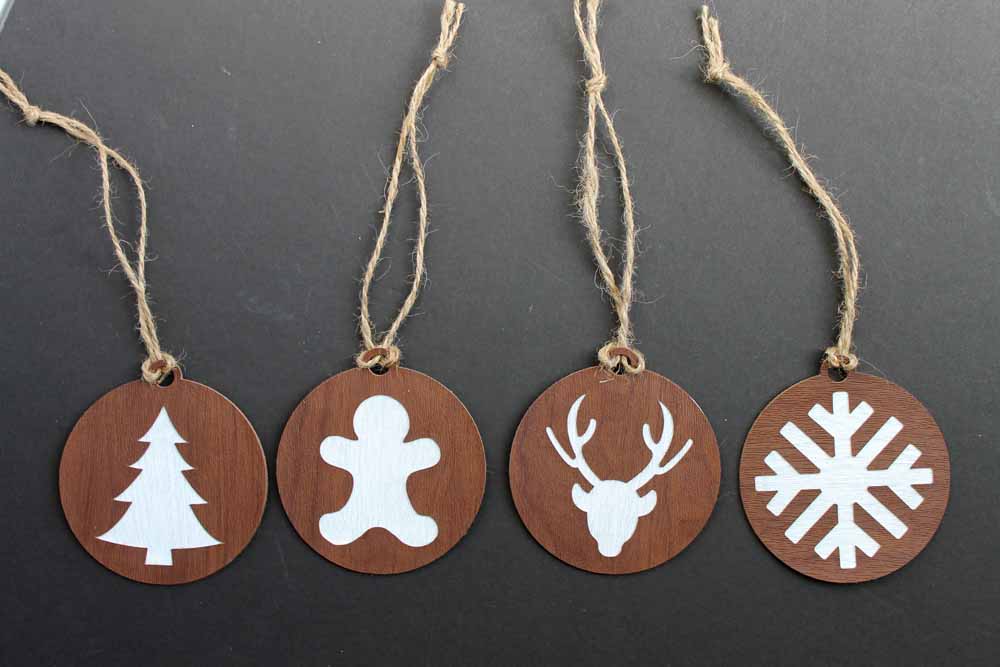 Handmade Ornaments with the Cricut - Angie Holden The Country Chic Cottage